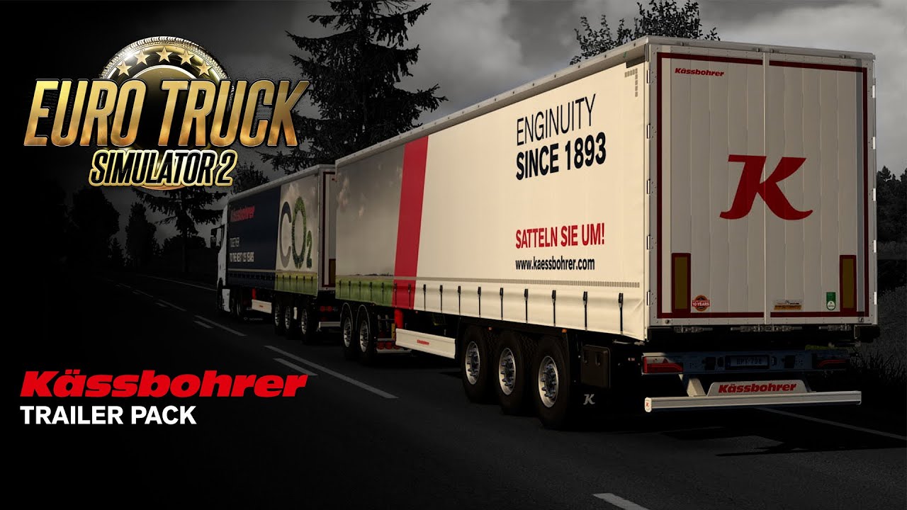 Euro Truck Simulator 2 - Kässbohrer Trailer Pack